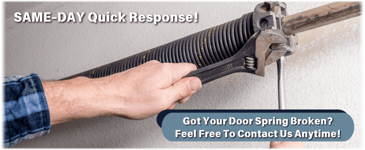 Broken Garage Door Spring Oakland NJ